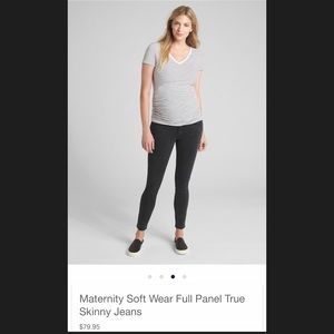 NWT GAP Maternity Soft Skinny Jeans 29, 32 SHORT